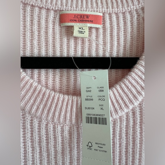 Jcrew Ribbed Cashmere Sweater - Picture 3 of 3